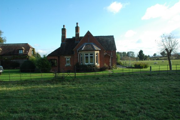 West Elevation before - Victorian Lodge Extension