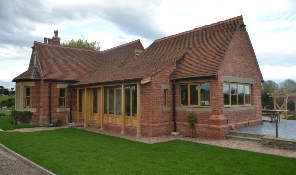 Extension and terrace - Victorian Lodge Extension