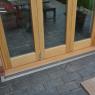 Level threshold detail - Victorian Lodge Extension