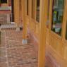 Timber arcade details - Victorian Lodge Extension